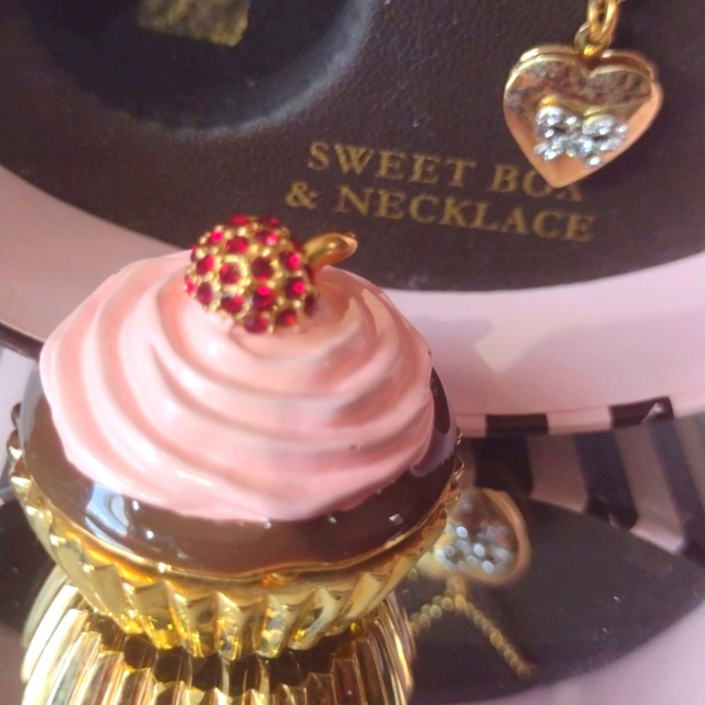 JuicyJumbo Sprinkles Sweetbox Locket Necklace  🎁NWT